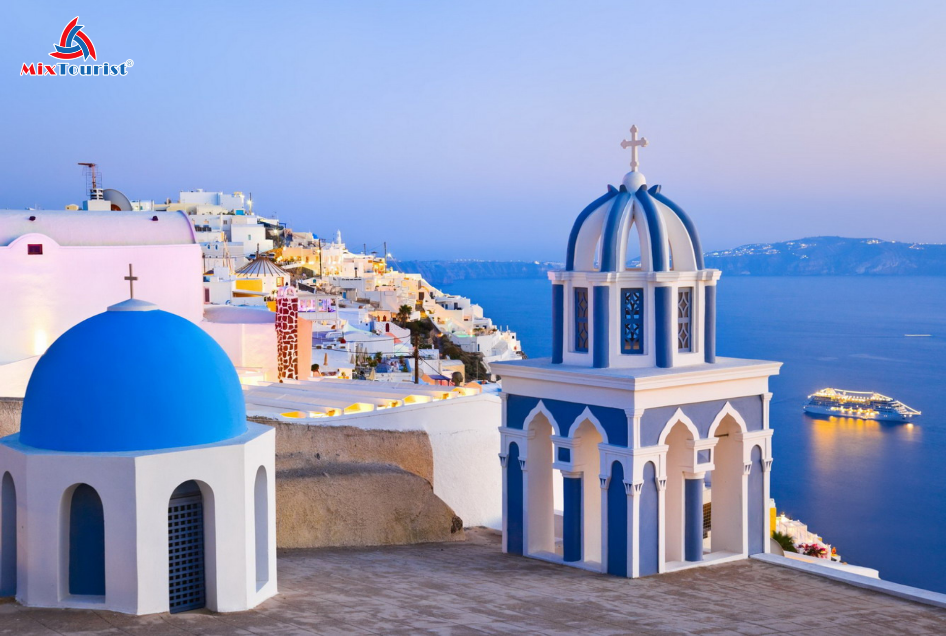 Kinh nghiệm du lịch Santorini – Thiên đường của những giấc mơ